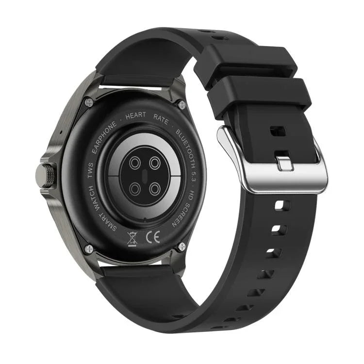 F36 สมาร์ทวอทช์หูฟังบลูทูธ 2 in 1 หน้าจอสี TFT 1.46 นิ้ว รองรับการโทรบลูทูธ / NFC