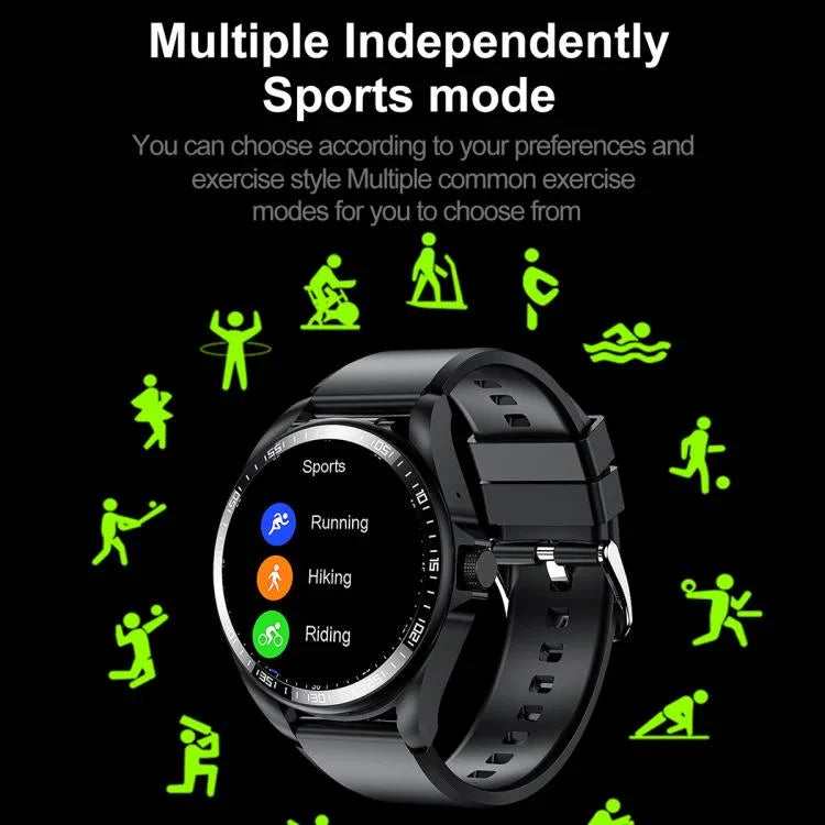 F36 สมาร์ทวอทช์หูฟังบลูทูธ 2 in 1 หน้าจอสี TFT 1.46 นิ้ว รองรับการโทรบลูทูธ / NFC