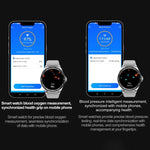 F36 สมาร์ทวอทช์หูฟังบลูทูธ 2 in 1 หน้าจอสี TFT 1.46 นิ้ว รองรับการโทรบลูทูธ / NFC
