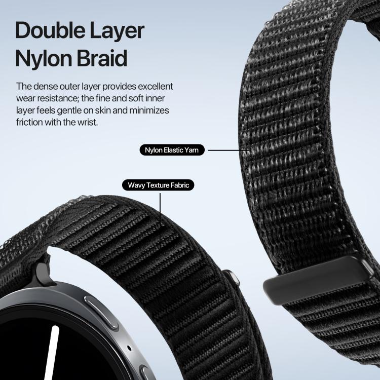 สายรัดนาฬิกาไนลอนทอรุ่น DUX DUCIS YE สำหรับ Samsung Galaxy Watch8 / Watch8 Classic