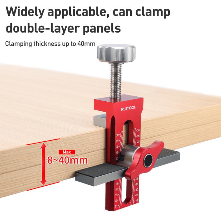 RUITOOL Multifunctional Cabinet Door Installation Locator Aid with Base, Without Drill, With 10mm Drill, With 6/8/10mm Drill