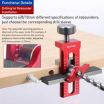 RUITOOL Multifunctional Cabinet Door Installation Locator Aid with Base, Without Drill, With 10mm Drill, With 6/8/10mm Drill