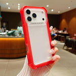 เคสโทรศัพท์ใสด้าน TPU ผสม PC 3-in-1 สำหรับ iPhone 17 Pro Max, สำหรับ iPhone 17 Pro
