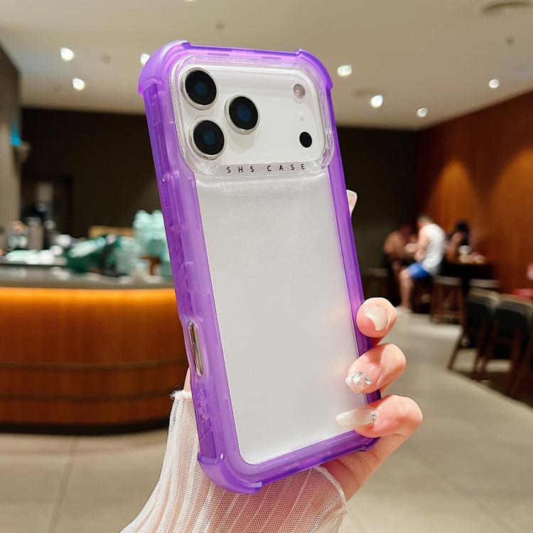 เคสโทรศัพท์ใสด้าน TPU ผสม PC 3-in-1 สำหรับ iPhone 17 Pro Max, สำหรับ iPhone 17 Pro