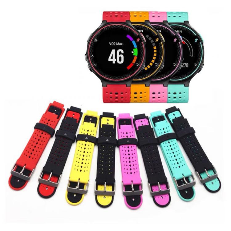 xDfind Two-color Silicone Watch Band with Tool, For Garmin Forerunner 235/220/620/630/230/735