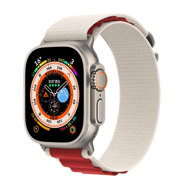 Buckle Loop Nylon Watch Band with 3D Curved Film, For Apple Watch Series 44mm