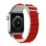 Buckle Loop Nylon Watch Band with 3D Curved Film, For Apple Watch Series 44mm