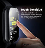 สายรัดนาฬิกาไนลอนแบบห่วงหัวเข็มขัดพร้อมฟิล์มโค้ง 3D สำหรับ Apple Watch Series ขนาด 40 มม.