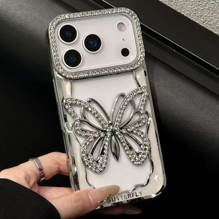 Hollow Butterfly Electroplating TPU Phone Case, For iPhone 17 Pro Max, For iPhone 17 Pro, For iPhone 17, For iPhone 16 Pro Max, For iPhone 16 Pro, For iPhone 16 Plus, For iPhone 16, For iPhone 15 Pro Max, For iPhone 15 Pro, For iPhone 15 Plus          ...
