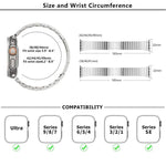 Original Buckle 316 Steel Watch Band with 3D Curved Film, For Apple Watch Series 10 46mm, For Apple Watch Series 10 42mm, For Apple Watch Series 44mm, For Apple Watch Series 40mm, For Apple Watch Ultra 2 / 1 49mm, For Apple Watch Series 45mm           ...