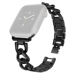 สายรัดนาฬิกาโลหะวงกลมคู่ xDfind สำหรับ Apple Watch ขนาด 42 / 44 / 45 / 46 / 49 มม., สำหรับ Apple Watch ขนาด 38 / 40 / 41 / S10 42 มม.