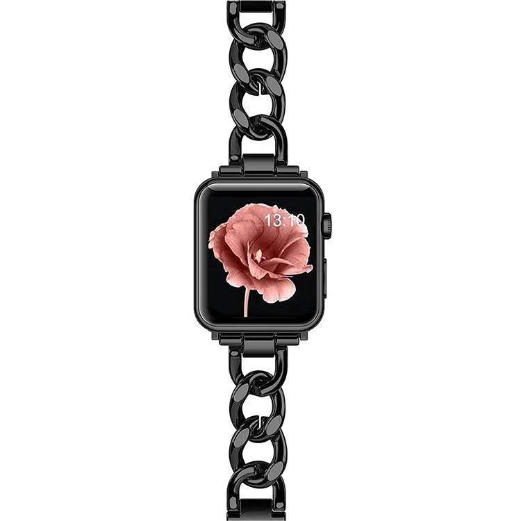 สายรัดนาฬิกาโลหะวงกลมคู่ xDfind สำหรับ Apple Watch ขนาด 42 / 44 / 45 / 46 / 49 มม., สำหรับ Apple Watch ขนาด 38 / 40 / 41 / S10 42 มม.