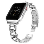 สายรัดนาฬิกาโลหะวงกลมคู่ xDfind สำหรับ Apple Watch ขนาด 42 / 44 / 45 / 46 / 49 มม., สำหรับ Apple Watch ขนาด 38 / 40 / 41 / S10 42 มม.