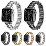 สายรัดนาฬิกาโลหะรูปตัววี xDfind สำหรับ Apple Watch ขนาด 42 / 44 / 45 / 46 / 49 มม., สำหรับ Apple Watch ขนาด 38 / 40 / 41 / S10 42 มม.