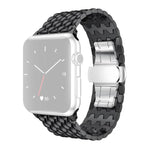สายรัดนาฬิกาโลหะลายมังกร xDfind สำหรับ Apple Watch ขนาด 42 / 44 / 45 / 46 / 49 มม., สำหรับ Apple Watch ขนาด 38 / 40 / 41 / S10 42 มม.
