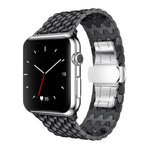 สายรัดนาฬิกาโลหะลายมังกร xDfind สำหรับ Apple Watch ขนาด 42 / 44 / 45 / 46 / 49 มม., สำหรับ Apple Watch ขนาด 38 / 40 / 41 / S10 42 มม.
