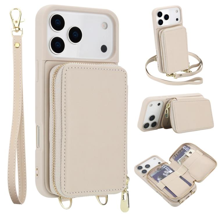 กระเป๋าใส่บัตร RFID แบบซิปสะพายข้างพร้อมเคสโทรศัพท์ สำหรับ iPhone 17 Pro Max, สำหรับ iPhone 17 Pro, สำหรับ iPhone Air, สำหรับ iPhone 15 Pro Max, สำหรับ iPhone 15 Pro, สำหรับ iPhone 15 Plus / 14 Plus