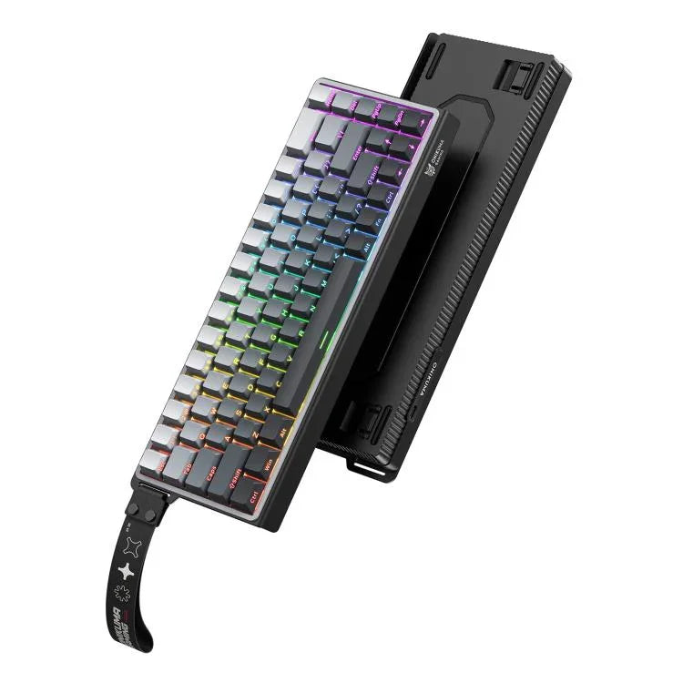 ONIKUMA G69 คีย์บอร์ดแบบมีสาย 68 ปุ่ม พร้อมไฟ RGB และสวิตช์แม่เหล็ก