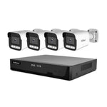 ชุดกล้องเครือข่ายบันทึกวิดีโอ SriHome NVS005-POE065 ความละเอียด 3MP 4 ช่อง POE, 3MP 4 ช่อง