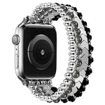 สายรัดนาฬิกาโลหะลูกปัดคริสตัลลูกศร xDfind สำหรับ Apple Watch ขนาด 42 / 44 / 45 / 46 / 49 มม., สำหรับ Apple Watch ขนาด 38 / 40 / 41 / S10 42 มม.