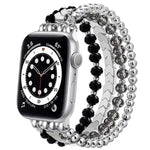 สายรัดนาฬิกาโลหะลูกปัดคริสตัลลูกศร xDfind สำหรับ Apple Watch ขนาด 42 / 44 / 45 / 46 / 49 มม., สำหรับ Apple Watch ขนาด 38 / 40 / 41 / S10 42 มม.