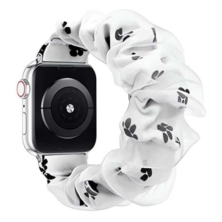 สายรัดนาฬิกาชั้นสองผสมออร์แกนซ่าโพลีเอสเตอร์ xDfind สำหรับ Apple Watch ขนาด 42 / 44 / 45 / 46 / 49 มม., สำหรับ Apple Watch ขนาด 38 / 40 / 41 / S10 42 มม.