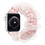 สายรัดนาฬิกาชั้นสองผสมออร์แกนซ่าโพลีเอสเตอร์ xDfind สำหรับ Apple Watch ขนาด 42 / 44 / 45 / 46 / 49 มม., สำหรับ Apple Watch ขนาด 38 / 40 / 41 / S10 42 มม.