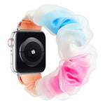 สายรัดนาฬิกาชั้นสองผสมออร์แกนซ่าโพลีเอสเตอร์ xDfind สำหรับ Apple Watch ขนาด 42 / 44 / 45 / 46 / 49 มม., สำหรับ Apple Watch ขนาด 38 / 40 / 41 / S10 42 มม.