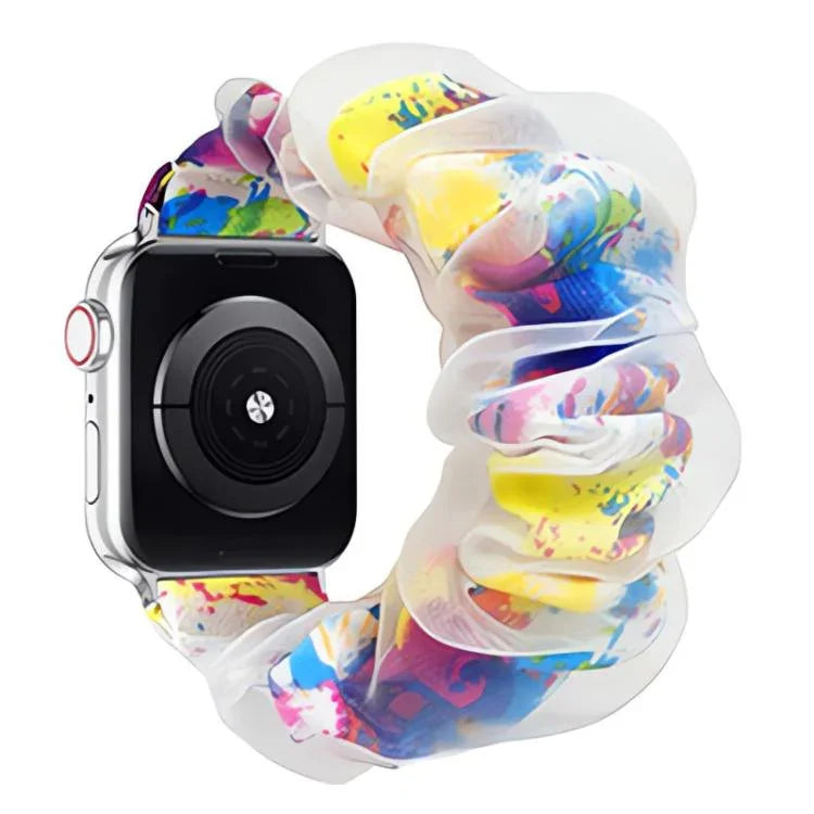 สายรัดนาฬิกาชั้นสองผสมออร์แกนซ่าโพลีเอสเตอร์ xDfind สำหรับ Apple Watch ขนาด 42 / 44 / 45 / 46 / 49 มม., สำหรับ Apple Watch ขนาด 38 / 40 / 41 / S10 42 มม.