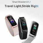 GTL1 สายรัดข้อมืออัจฉริยะหน้าจอ TFT 0.96 นิ้ว รองรับการวัดอัตราการเต้นของหัวใจ