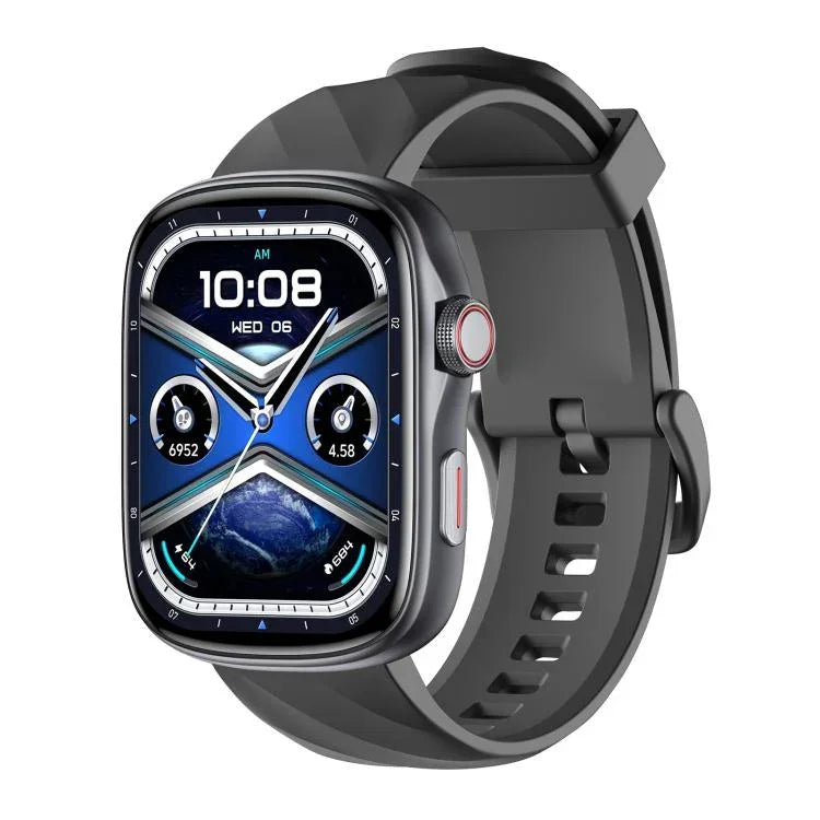 GTS10 สมาร์ทวอทช์ฟิตเนสหน้าจอ AMOLED 1.95 นิ้ว รองรับการตรวจวัดอัตราการเต้นของหัวใจ