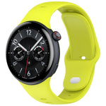 xDfind Silver Buckle Pure Color Silicone Watch Band, For vivo Watch 5