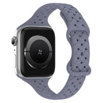 สายรัดนาฬิกาซิลิโคนถักหัวเข็มขัดผีเสื้อ xDfind สำหรับ Apple Watch ขนาด 42 / 44 / 45 / 46 / 49 มม., สำหรับ Apple Watch ขนาด 38 / 40 / 41 / S10 42 มม.