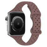 สายรัดนาฬิกาซิลิโคนถักหัวเข็มขัดผีเสื้อ xDfind สำหรับ Apple Watch ขนาด 42 / 44 / 45 / 46 / 49 มม., สำหรับ Apple Watch ขนาด 38 / 40 / 41 / S10 42 มม.