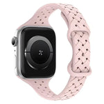 สายรัดนาฬิกาซิลิโคนถักหัวเข็มขัดผีเสื้อ xDfind สำหรับ Apple Watch ขนาด 42 / 44 / 45 / 46 / 49 มม., สำหรับ Apple Watch ขนาด 38 / 40 / 41 / S10 42 มม.