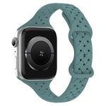 สายรัดนาฬิกาซิลิโคนถักหัวเข็มขัดผีเสื้อ xDfind สำหรับ Apple Watch ขนาด 42 / 44 / 45 / 46 / 49 มม., สำหรับ Apple Watch ขนาด 38 / 40 / 41 / S10 42 มม.