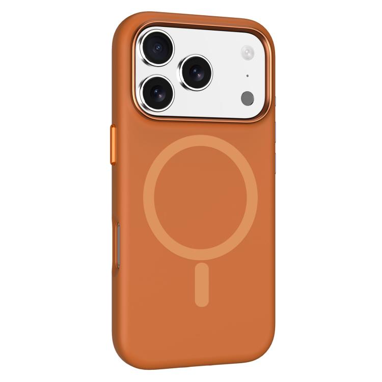 เคสโทรศัพท์ซิลิโคนเหลว Mutural Karen Series MagSafe สำหรับ iPhone 17 Pro Max, สำหรับ iPhone 17 Pro