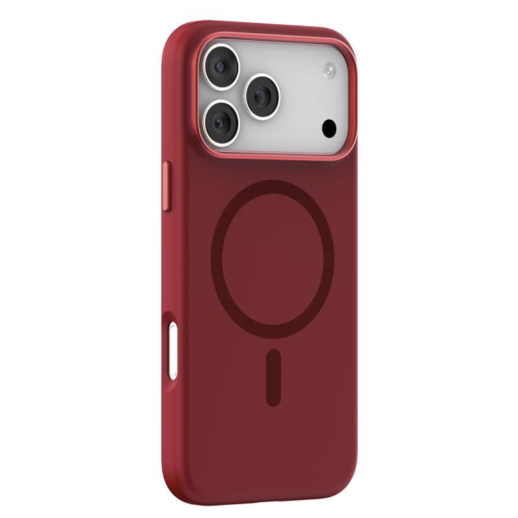 เคสโทรศัพท์ซิลิโคนเหลว Mutural Karen Series MagSafe สำหรับ iPhone 17 Pro Max, สำหรับ iPhone 17 Pro