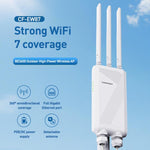 COMFAST CF-EW87 เราเตอร์ไร้สาย WiFi7 ความเร็ว 3600Mbps สองย่านความถี่ สำหรับใช้งานกลางแจ้ง ปลั๊ก AU, ปลั๊ก EU, ปลั๊ก US, ปลั๊ก UK