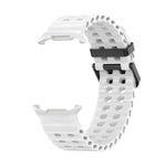 สายซิลิโคน Marine Double Buckle พร้อมฟิล์มโค้ง 3D สำหรับ Samsung Galaxy Watch Ultra 2025, สำหรับ Samsung Galaxy Watch Ultra 47mm