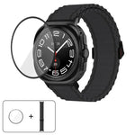 สายไนลอน Marine Loop พร้อมฟิล์มโค้ง 3D สำหรับ Samsung Galaxy Watch Ultra 2025, สำหรับ Samsung Galaxy Watch Ultra 47mm