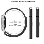 สายรัดนาฬิกาเหล็กสแตนเลสแม่เหล็กมิลานีสพร้อมฟิล์มโค้ง 3D สำหรับ Samsung Galaxy Watch FE 40mm, สำหรับ Samsung Galaxy Watch7 44mm, สำหรับ Samsung Galaxy Watch7 40mm, สำหรับ Samsung Galaxy Watch6 Classic 47mm, สำหรับ Samsung Galaxy Watch6 44mm