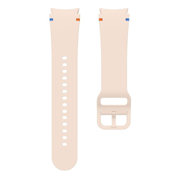 สายซิลิโคนเย็บลายเรียบพร้อมฟิล์มโค้ง 3D, สำหรับ Samsung Galaxy Watch6 44mm, สำหรับ Samsung Galaxy Watch6 40mm, สำหรับ Samsung Galaxy Watch6 Classic 43mm, สำหรับ Samsung Galaxy Watch5 44mm