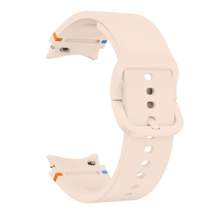 สายซิลิโคนเย็บลายเรียบพร้อมฟิล์มโค้ง 3D, สำหรับ Samsung Galaxy Watch5 Pro 45mm, สำหรับ Samsung Galaxy Watch5 40mm, สำหรับ Samsung Galaxy Watch4 44mm, สำหรับ Samsung Galaxy Watch4 40mm