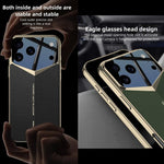 เคสโทรศัพท์หนังเรียบ GKK Blade Phantom สำหรับ iPhone 17 Pro Max, สำหรับ iPhone 17 Pro