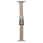 สายรัดนาฬิกาหนังแท้เรียบขนาด 14 มม. หัวเข็มขัดแม่เหล็ก สำหรับ Apple Watch ขนาด 46 มม. / 49 มม. / 45 มม. / 44 มม., สำหรับ Apple Watch ขนาด 42 มม. / 41 มม. / 40 มม. / 38 มม.