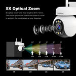 Srihome SH051 กล้อง PTZ ความละเอียด 4MP ซูมออปติคอล 5 เท่า HD, SH051