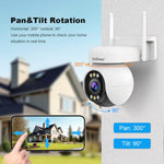 Srihome SH051 กล้อง PTZ ความละเอียด 4MP ซูมออปติคอล 5 เท่า HD, SH051