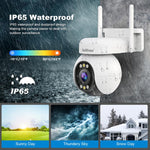 Srihome SH051 กล้อง PTZ ความละเอียด 4MP ซูมออปติคอล 5 เท่า HD, SH051