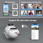 Srihome SH063 กล้องวงจรปิดพาโนรามาความละเอียด 4MP เลนส์คู่ HD, SH063